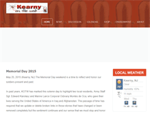 Tablet Screenshot of kearnyontheweb.com